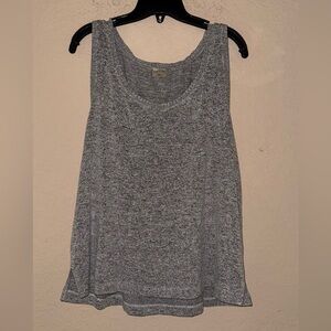 Soma Intimates Gray Brushed Cozy Sleeveless Tank Womens Size XL